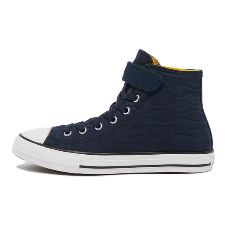 (Preschool) Converse Chuck Taylor All Star Easy-On Quilted Jacquard 'Navy' A03316C