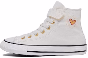 (Preschool) Converse Chuck Taylor All Star Easy-On High 'Valentine's Day 2023 - Vintage White' A04951F (Preschool) Converse Chuck Taylor All Star Easy-On High 'Valentine's Day 2023 - Vintage White' A04951F