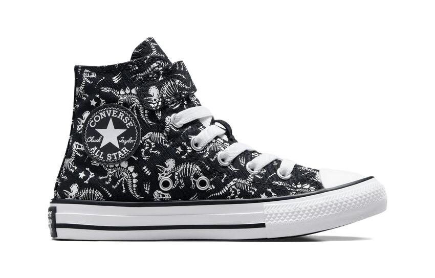 (PS) Converse Chuck Taylor All Star Easy-On Dinosaur 'Black White' 圖 2