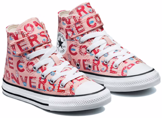 (Preschool) Converse Chuck Taylor All Star Easy-On High 'Pink Print' 372941C Lookbook (Preschool) Converse Chuck Taylor All Star Easy-On High 'Pink Print' 372941C