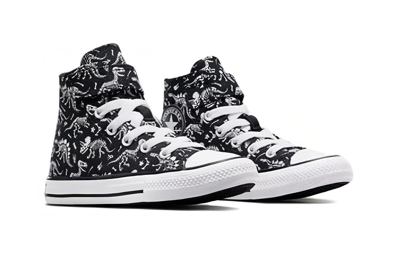 (PS) Converse Chuck Taylor All Star Easy-On Dinosaur 'Black White' 圖 3