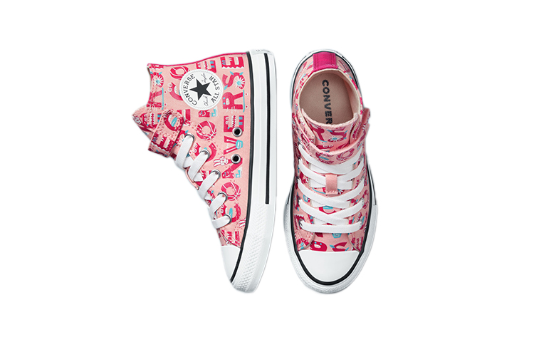 Shop (PS) Converse Chuck Taylor All Star Easy-On High 'Estampado Rosa' 372941C