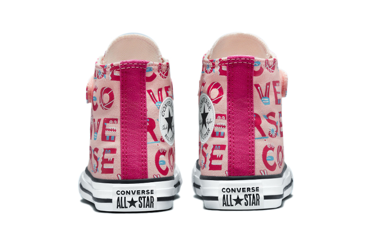 Purchase (PS) Converse Chuck Taylor All Star Easy-On High 'Estampado Rosa' 372941C
