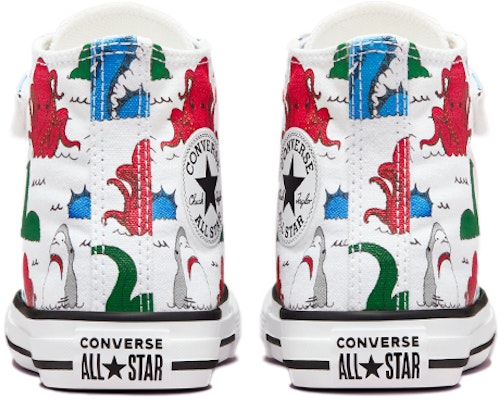 (Preschool) Converse Chuck Taylor All Star Easy-On High Top 'Sea Monster Print' A01622C Purchase (Preschool) Converse Chuck Taylor All Star Easy-On High Top 'Sea Monster Print' A01622C