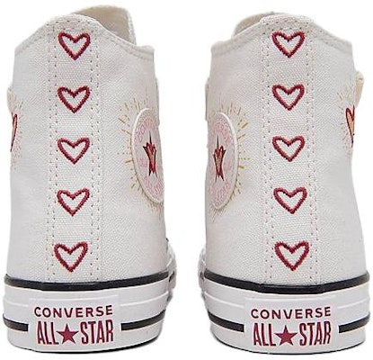 (Preschool) Converse Chuck Taylor All Star Easy-On High 'Valentine's Day 2023 - Vintage White' A04951F Purchase (Preschool) Converse Chuck Taylor All Star Easy-On High 'Valentine's Day 2023 - Vintage White' A04951F