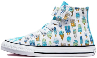 (Preschool) Converse Chuck Taylor All Star Easy-On 'White Blue' A02155C (Preschool) Converse Chuck Taylor All Star Easy-On 'White Blue' A02155C