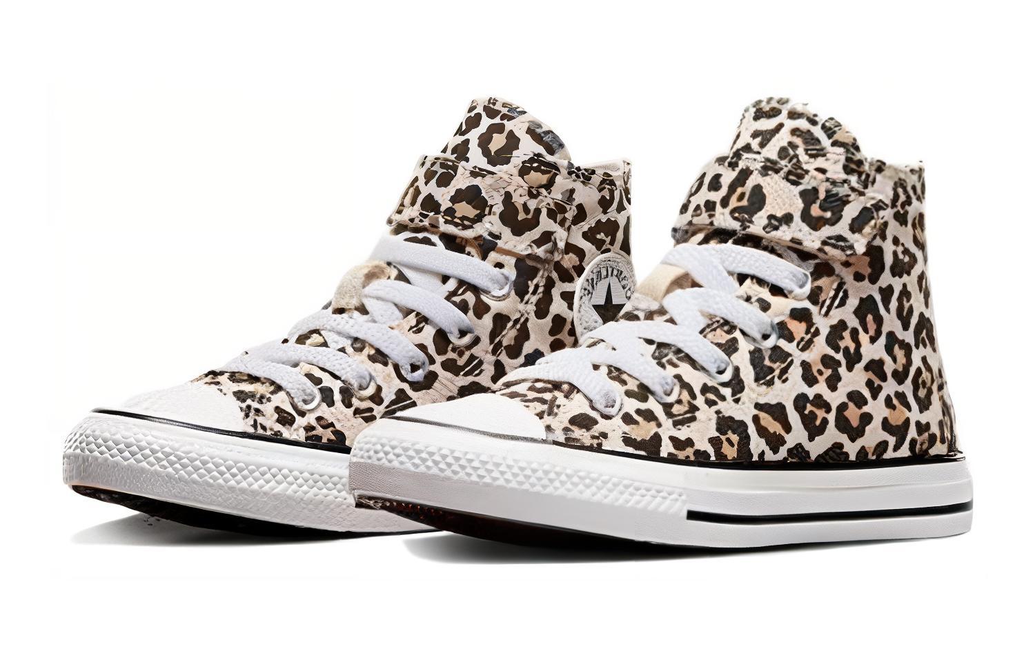 Lookbook (PS) Converse Chuck Taylor All Star Fácil de Poner 'Leopardo' A05483C