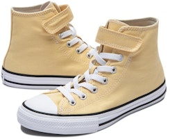 大童 Converse Chuck Taylor All Star 舒適休閒 防滑減震 中筒 兒童帆布鞋 黃色 Shop 大童 Converse Chuck Taylor All Star 舒適休閒 防滑減震 中筒 兒童帆布鞋 黃色