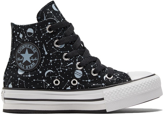 (Youth) Converse Chuck Taylor All Star Eva Lift 'Black Blue White' 672117C Order (Youth) Converse Chuck Taylor All Star Eva Lift 'Black Blue White' 672117C
