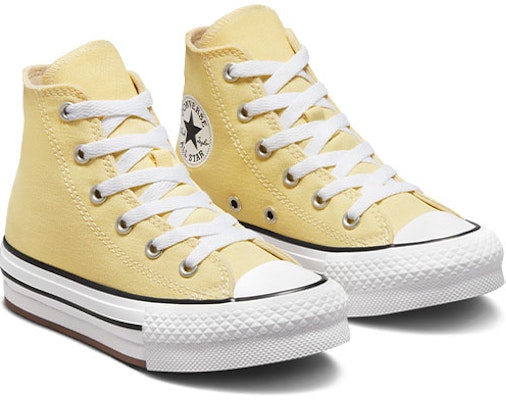 (Preschool) Converse Chuck Taylor All Star Eva Lift 'Yellow White' A02490C Lookbook (Preschool) Converse Chuck Taylor All Star Eva Lift 'Yellow White' A02490C