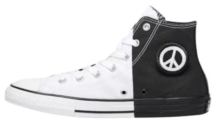 (PS) Converse Chuck Taylor All Star Hi Seek Peace 'Black White'