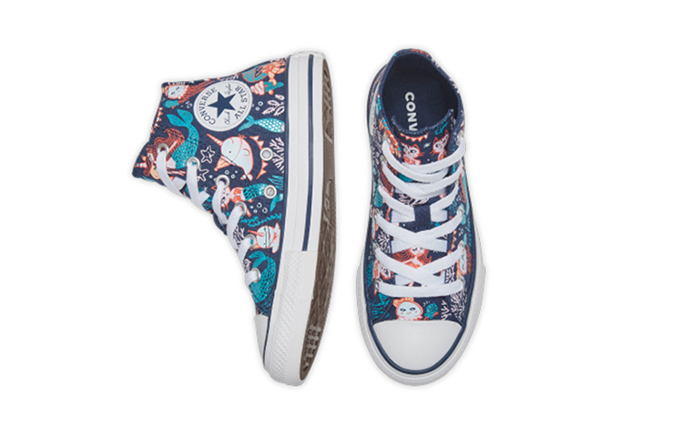 Shop (PS) Converse Chuck Taylor All Star Mermaid 'Biru' 667200C