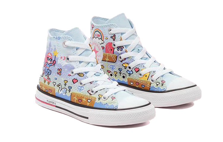 Lookbook (PS) チャックテイラー オールスター マルチブルー (Chakku Teirā Ōrusutā Maruchi Burū) 670170C