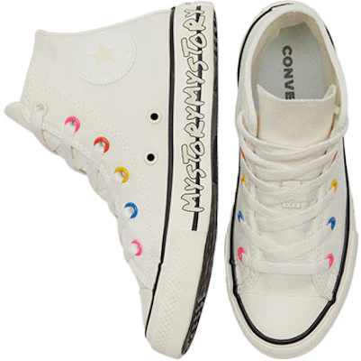 中童 Converse All Star系列 Chuck Taylor 高筒 帆布鞋 米白 Purchase 中童 Converse All Star系列 Chuck Taylor 高筒 帆布鞋 米白