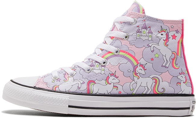 (Youth) Converse Chuck Taylor All Star Big Unicorn Pink/White/Purple 669107C Buy (Youth) Converse Chuck Taylor All Star Big Unicorn Pink/White/Purple 669107C
