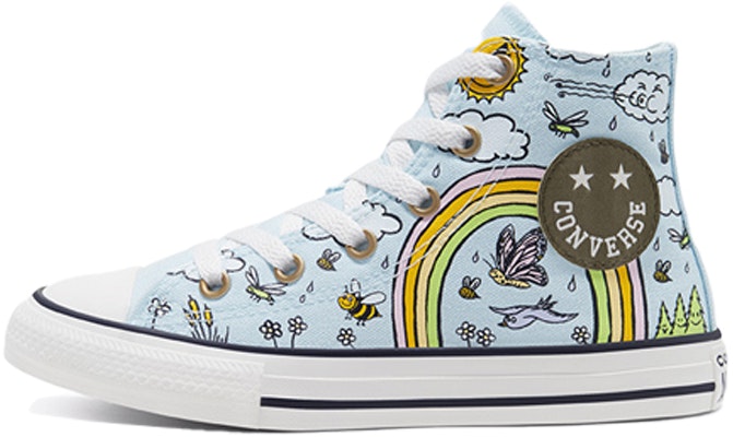 (PS) コンバース チャックテイラー ハイカット (青) 667897C Buy (PS) コンバース チャックテイラー ハイカット (青) 667897C