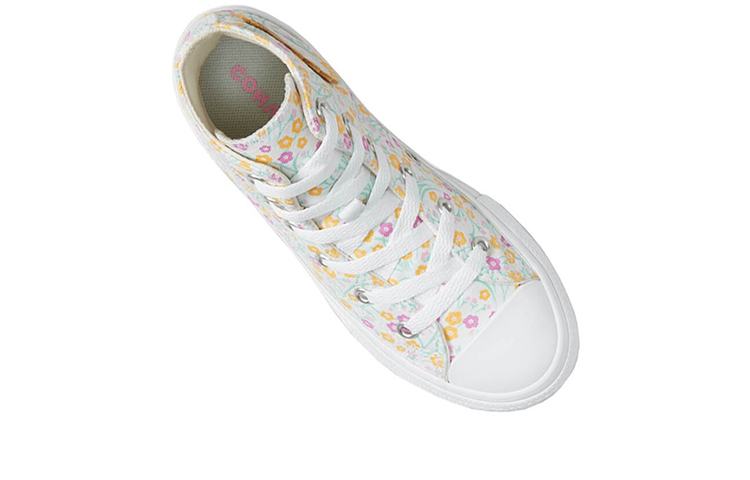 Lookbook (PS) Converse Ditsy Floral Chuck Taylor All Star 'Crema Rosa' 666875C