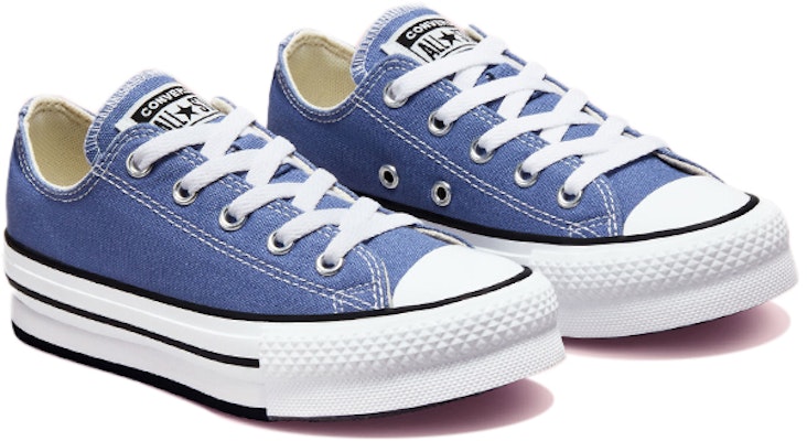(Preschool) Converse Chuck Taylor All Star Lift Low 'Blue Canvas' 372947C Lookbook (Preschool) Converse Chuck Taylor All Star Lift Low 'Blue Canvas' 372947C