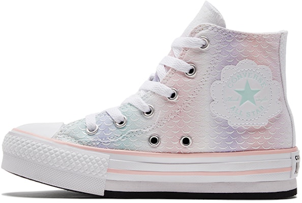 (Preschool) Converse Chuck Taylor All Star Lift Platform High 'Mermaid Scales' 372752C Buy (Preschool) Converse Chuck Taylor All Star Lift Platform High 'Mermaid Scales' 372752C