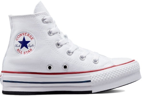 (Preschool) Converse Chuck Taylor All Star Lift Platform High 'White Garnet' 372860F Order (Preschool) Converse Chuck Taylor All Star Lift Platform High 'White Garnet' 372860F