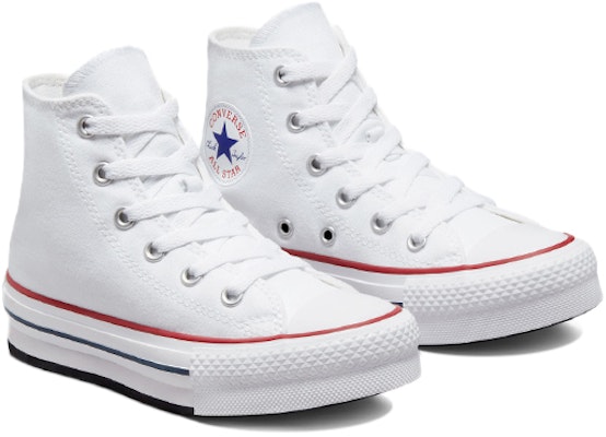 (Preschool) Converse Chuck Taylor All Star Lift Platform High 'White Garnet' 372860F Lookbook (Preschool) Converse Chuck Taylor All Star Lift Platform High 'White Garnet' 372860F