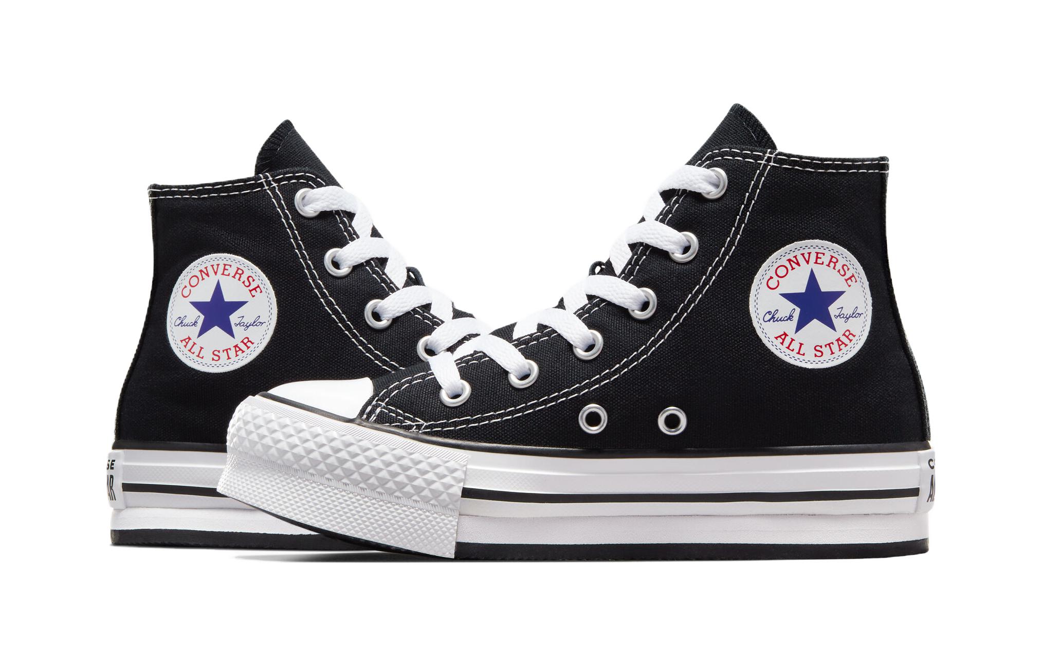 Lookbook (PS) Converse Chuck Taylor All Star Lift Platform 'Hitam' 372859C