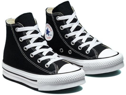 (PS) 匡威Chuck Taylor All Star增高厚底高帮帆布鞋‘黑色’ 372859F Lookbook (PS) 匡威Chuck Taylor All Star增高厚底高帮帆布鞋‘黑色’ 372859F
