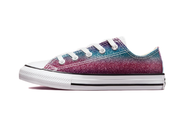 (PS) Converse Chuck Taylor All Star Low 'Glitter Drip Blue Pink'