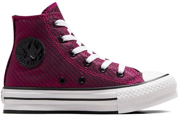 (PS) Converse Chuck Taylor All Star Platform Tinggi 'Burgundy Putih' A05498F Lookbook (PS) Converse Chuck Taylor All Star Platform Tinggi 'Burgundy Putih' A05498F