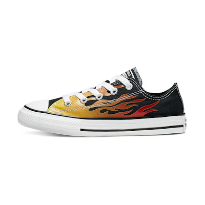 (PS) Converse Chuck Taylor All Star Low Top 'Flame Red Black'