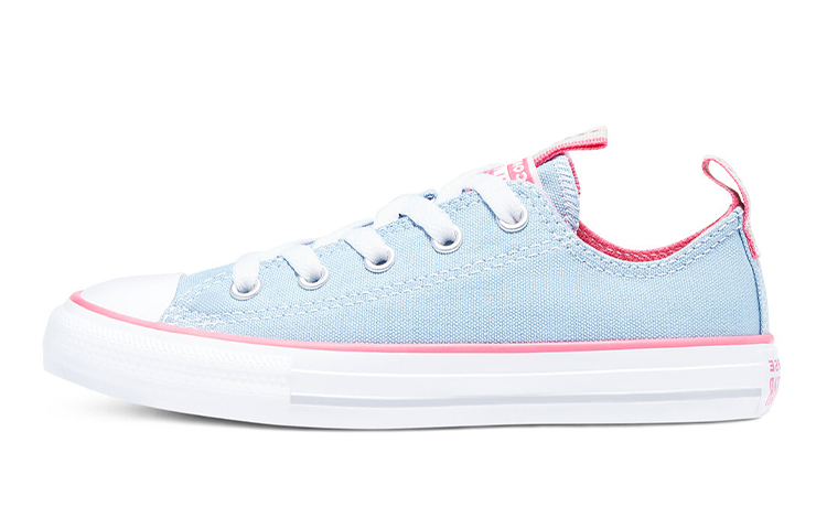 Buy (JR) 컨버스 척테일러 로우 블루/핑크 670405C