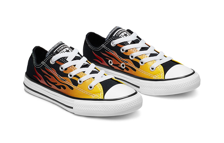 (PS) Converse Chuck Taylor All Star Low Top 'Flame Red Black' 圖 3