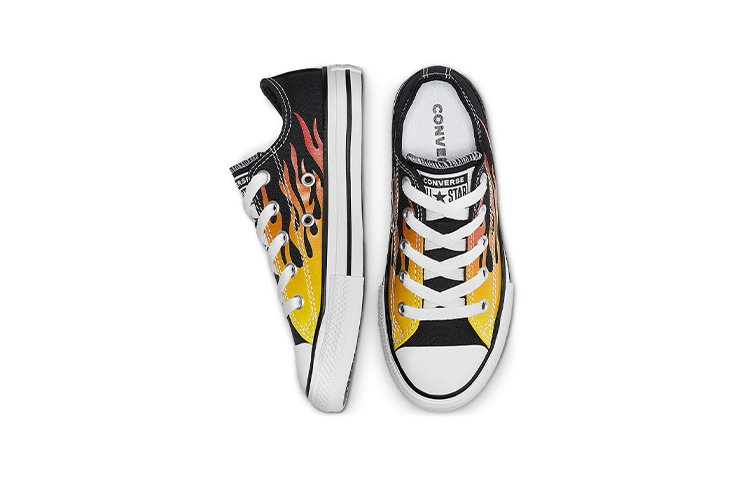 (PS) Converse Chuck Taylor All Star Low Top 'Flame Red Black' 圖 5