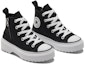 Lookbook (PS) Converse Chuck Taylor All Star Lugged Lift Platform Tinggi 'Hitam Putih' A03846C