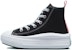 (PS) Converse Chuck Taylor All Star Move Tinggi 'Hitam dan Putih' 371527C