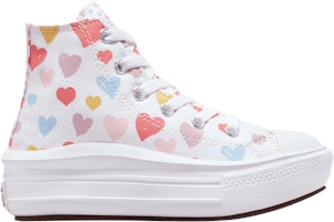 (Preschool) Converse Chuck Taylor All Star Move High 'Always On Hearts' 371590C (Preschool) Converse Chuck Taylor All Star Move High 'Always On Hearts' 371590C