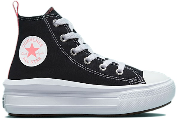 (Preschool) Converse Chuck Taylor All Star Move High 'Black and White' 371527C Order (Preschool) Converse Chuck Taylor All Star Move High 'Black and White' 371527C