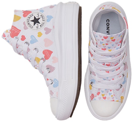 (PS) 匡威Chuck Taylor All Star Move 高帮 'Always On Hearts' 系列 371590C Purchase (PS) 匡威Chuck Taylor All Star Move 高帮 'Always On Hearts' 系列 371590C