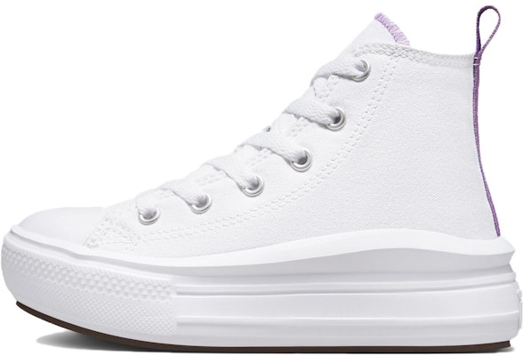 (Preschool) Converse Chuck Taylor All Star Move Platform High 'White Pixel Purple' A03669C Buy (Preschool) Converse Chuck Taylor All Star Move Platform High 'White Pixel Purple' A03669C