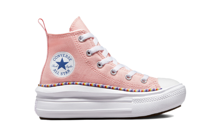 Order (PS) チャックテイラー ムーブ プラットフォーム ハイ ピンク 372783C