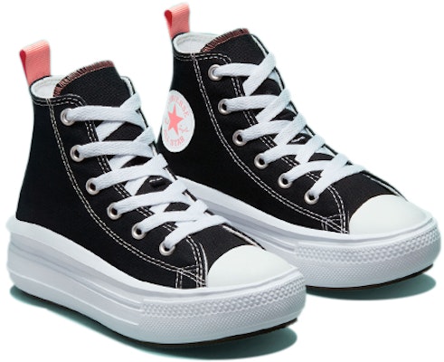 (Preschool) Converse Chuck Taylor All Star Move Platform High 'Black Pink Salt' 371527F Lookbook (Preschool) Converse Chuck Taylor All Star Move Platform High 'Black Pink Salt' 371527F