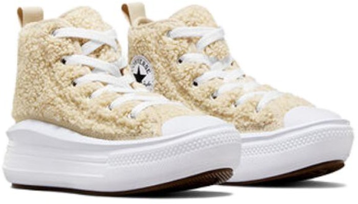 (PS) Converse Chuck Taylor All Star Move Platform Tinggi 'Sherpa - Beach Stone' A06795C Lookbook (PS) Converse Chuck Taylor All Star Move Platform Tinggi 'Sherpa - Beach Stone' A06795C