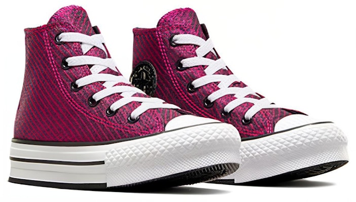 (Preschool) Converse Chuck Taylor All Star Platform High 'Brugundy White' A05498F Lookbook (Preschool) Converse Chuck Taylor All Star Platform High 'Brugundy White' A05498F