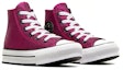 Lookbook (PS) Converse Chuck Taylor All Star Platform Tinggi 'Burgundy Putih' A05498F
