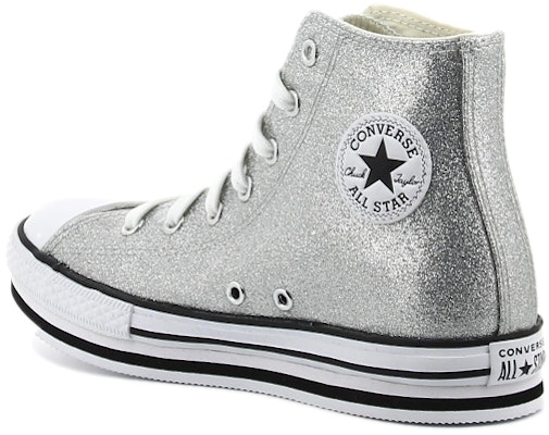 (Preschool) Converse Chuck Taylor All Star Platform 'Silver Gray' 666400C Shop (Preschool) Converse Chuck Taylor All Star Platform 'Silver Gray' 666400C