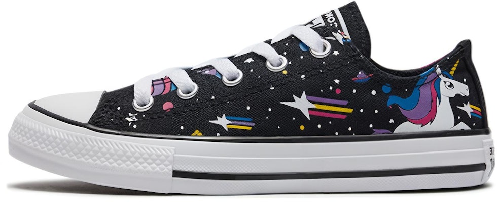 (PS) Converse Chuck Taylor All Star Pelangi Unicorn Hitam Sneakers 'Black' 665474C Buy (PS) Converse Chuck Taylor All Star Pelangi Unicorn Hitam Sneakers 'Black' 665474C