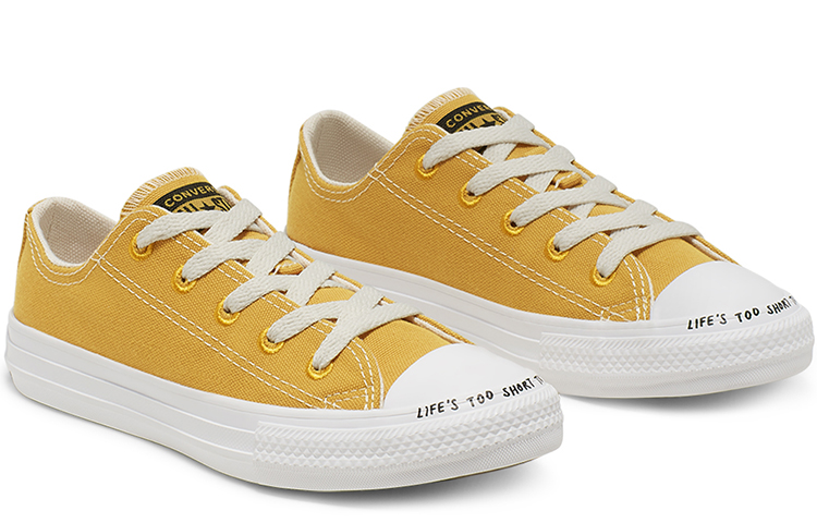 Order 大童 Converse Chuck Taylor All Star Renew 低筒 黃 親環保 塑膠瓶 renew系列