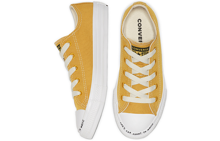 Lookbook 大童 Converse Chuck Taylor All Star Renew 低筒 黃 親環保 塑膠瓶 renew系列