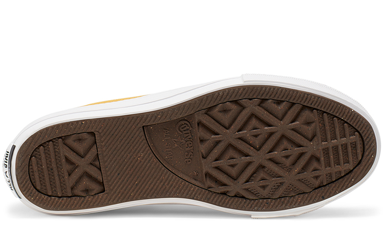 Shop 大童 Converse Chuck Taylor All Star Renew 低筒 黃 親環保 塑膠瓶 renew系列