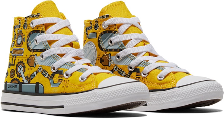 (Preschool) Converse Chuck Taylor All Star Summer Submarines High Top 'Amarillo' A03576C Lookbook (Preschool) Converse Chuck Taylor All Star Summer Submarines High Top 'Amarillo' A03576C